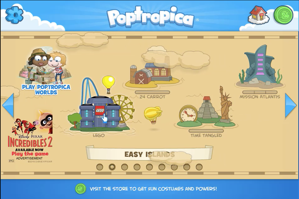 Poptropica How To Access Old Islands jetever